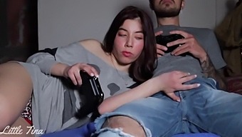 I Get A Blowjob From My Friend'S Girlfriend To Win At Fifa And Then Have Anal Sex With Her