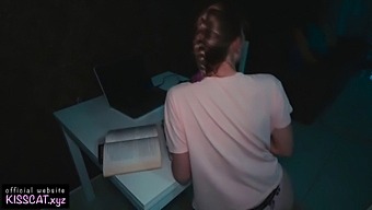 Step Brother Uses Bondage To Teach Young Russian Step Sister About Porn