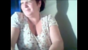 Elderly Woman Displays Her Breasts On Webcam-2