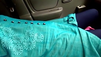 Car Sex With Stepmom And Uncle, Risky Outdoor Encounter