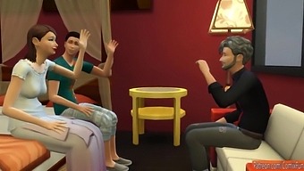 A Teen Engages In Sexual Activity With Her Mother While Her Father Observes