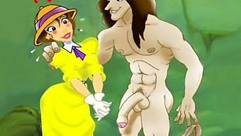 Famous Cartoon Characters Engage In A Hardcore Orgy
