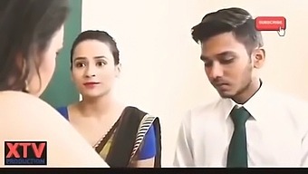 College Girl'S Intimate Encounter With Her Tutor