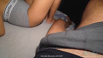 A Stepdaughter Seeks To Share A Bed With Her Stepfather For The Evening