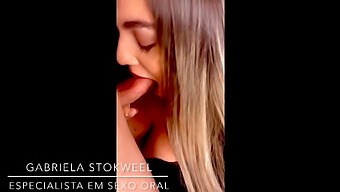 Gabriela Stokweel Gives A Flawless Oral Performance Until She Reaches Orgasm - Book Your Appointment Now