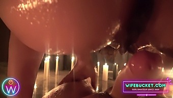 Amateur Couple Explores Ffm Threesome With Voluptuous Milf