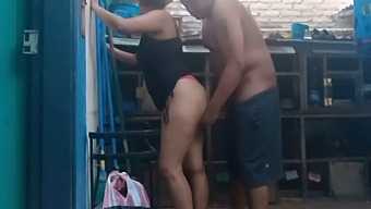 I Unexpectedly Catch My Stepmother-In-Law Doing Laundry And I Am Unable To Resist Having Sex With Her
