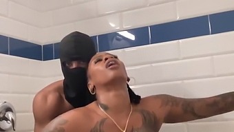 Beautiful Mature Enjoys Shower Sex With Cushkingdom'S Huge Cock