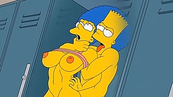 Marge, The Sexy Housewife, Moans In Pleasure As She Receives Multiple Streams Of Hot Sperm In All Her Holes