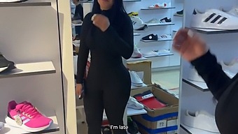 A Young Woman Meets A Fan And Leaves Together In This Teen Video