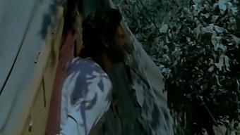 A Married Woman Engages In Sexual Activity With A Black Man While Her Husband Watches From Concealed Location