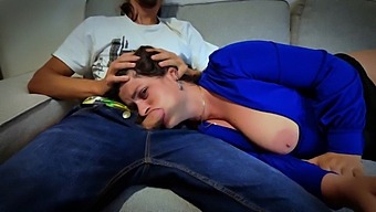 Stepmom'S Mouth Expertly Pleasured By Stepson In Steamy Video