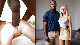 Big Black Cock Drills My Gorgeous Wife'S Tight Rear (Anal)