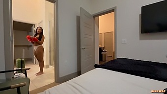 Step-Sis Sleeps Naked: A Pov Experience Of A Big Dick